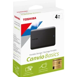 Disque dur externe Pack 4To canvio basics + Housse