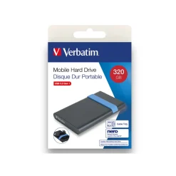 Disque dur externe Reconditionné 320 GO USB 3.2 - Noir