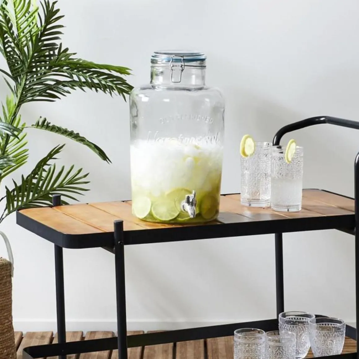 Distributeur de Boisson Cocktail 9,9L Transparent