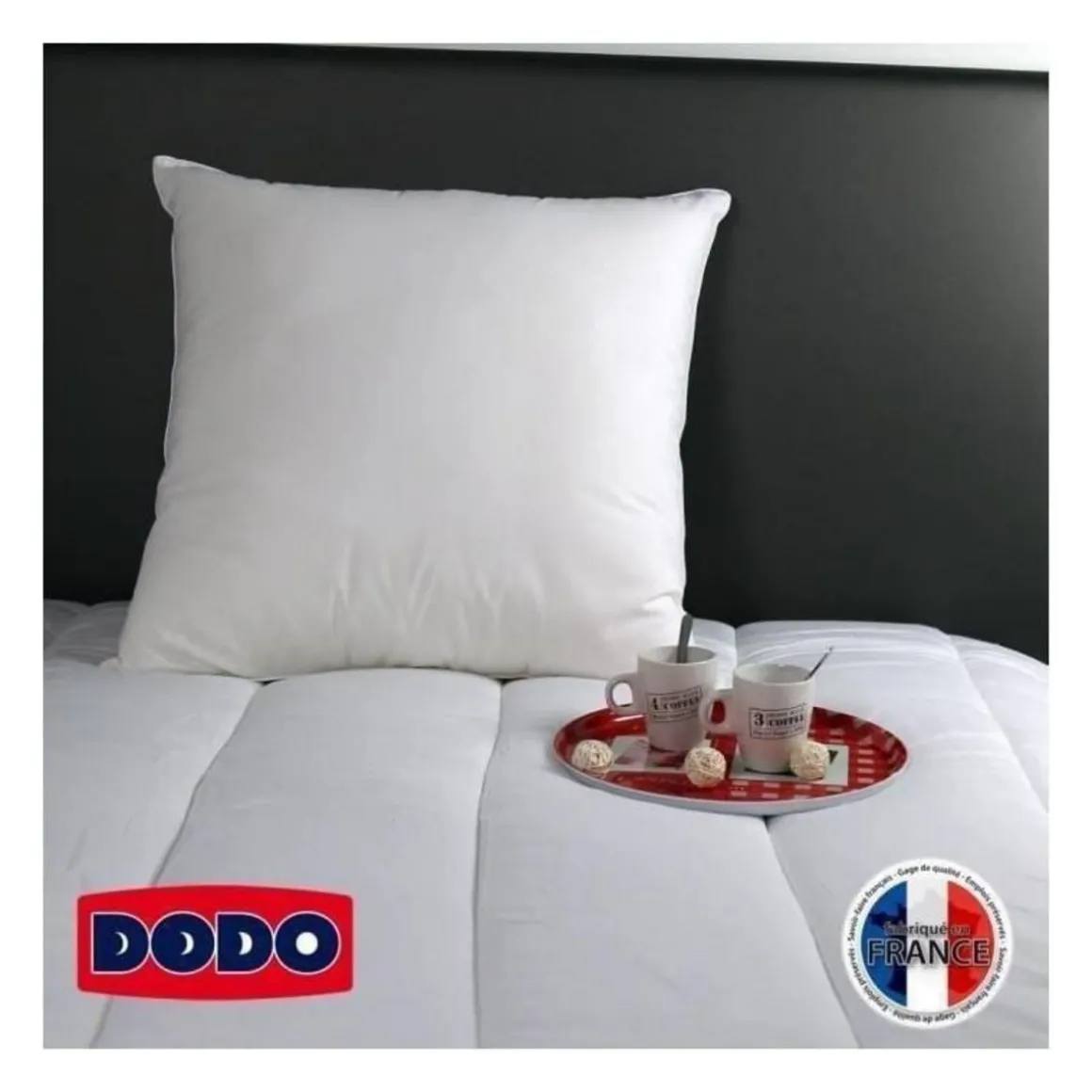 DODO Oreiller a memoire de forme MEMOFORME 60x60cm