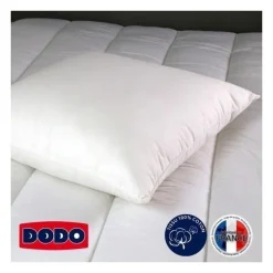 DODO Oreiller moelleux Imperial - 60 x 60 cm - Blanc