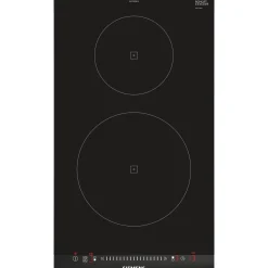 Domino induction 30cm 2 feux 3700w noir - eh375fbb1e