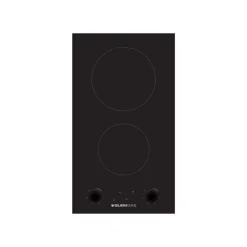 Domino vitrocéramique 30 cm - 2 Hi-Light - 3 kW - Manettes frontales - GLEM - GTH32K01