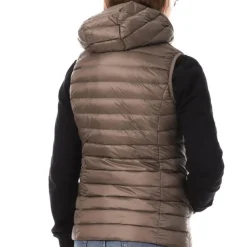 Doudoune Sans Manche Taupe Femme Jott Mali NOOS