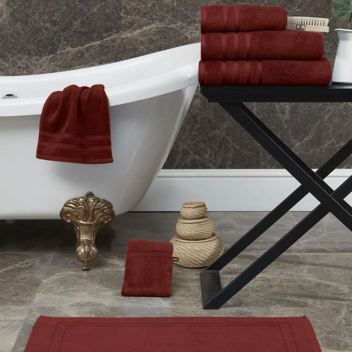 Drap de bain 600 g/m² SENSILK - 70x140 cm