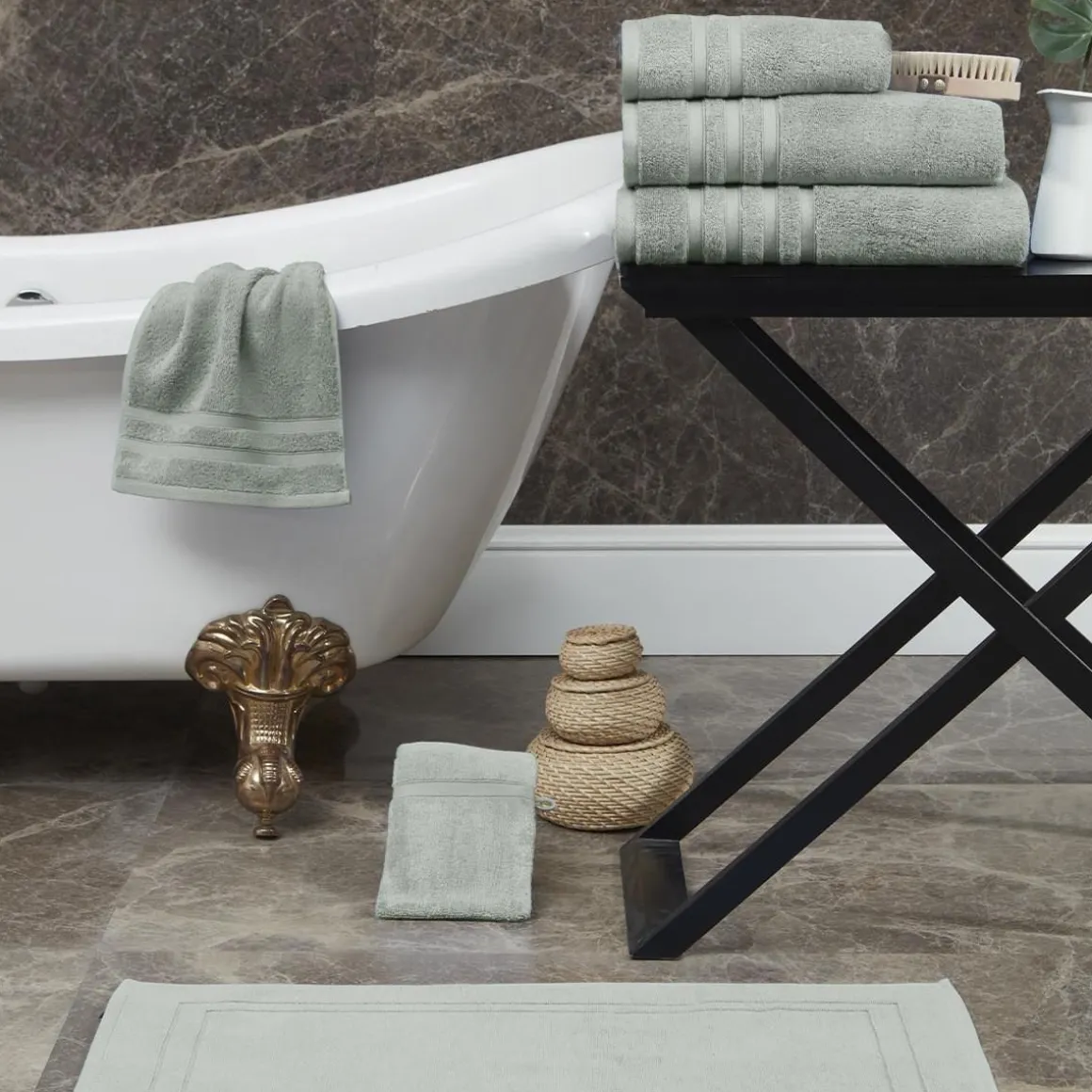 Drap de bain 600 g/m² SENSILK - 70x140 cm