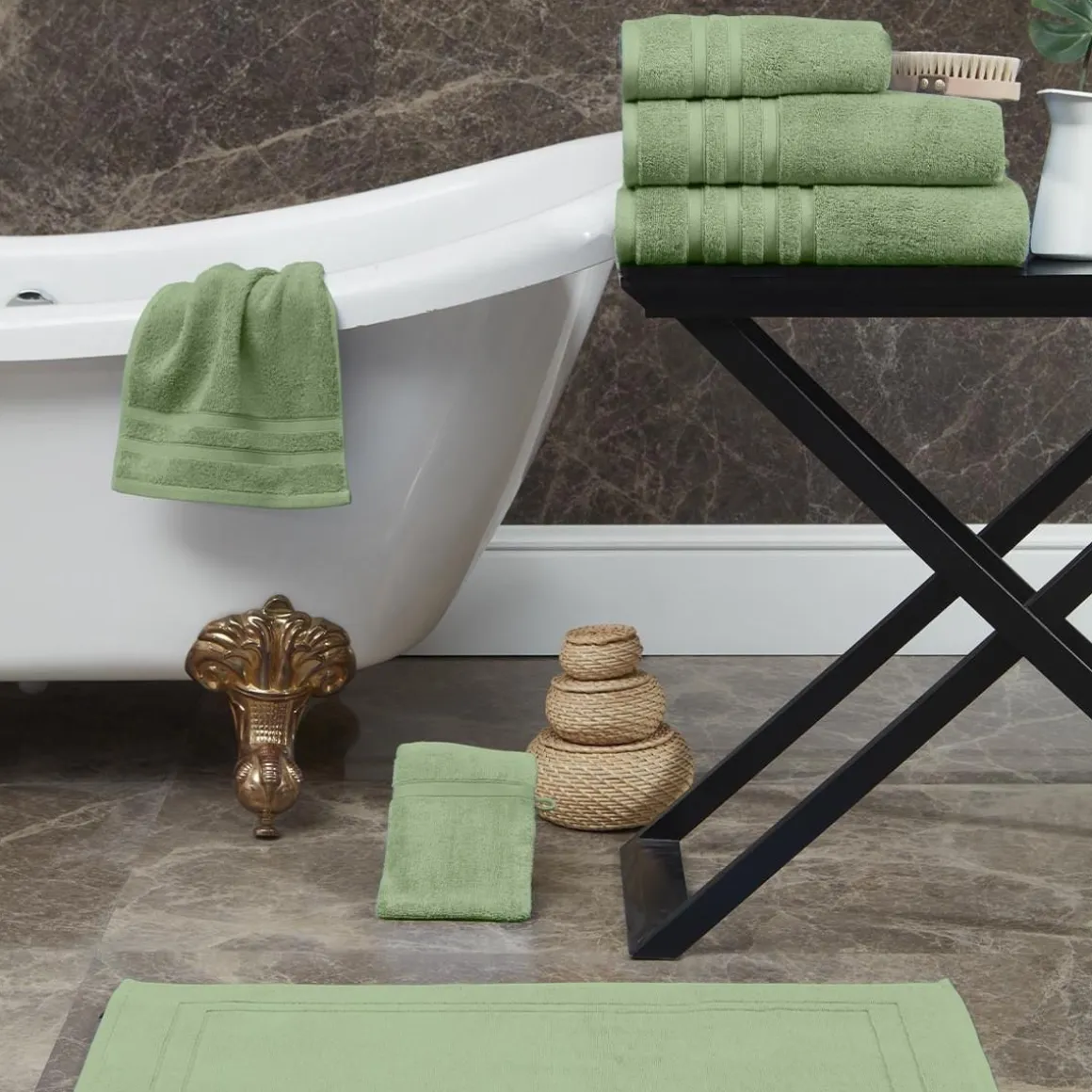 Drap de bain 600 g/m² SENSILK - 70x140 cm