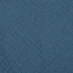 Drap Housse Bébé Extensible 60x120cm Bleu Foncé