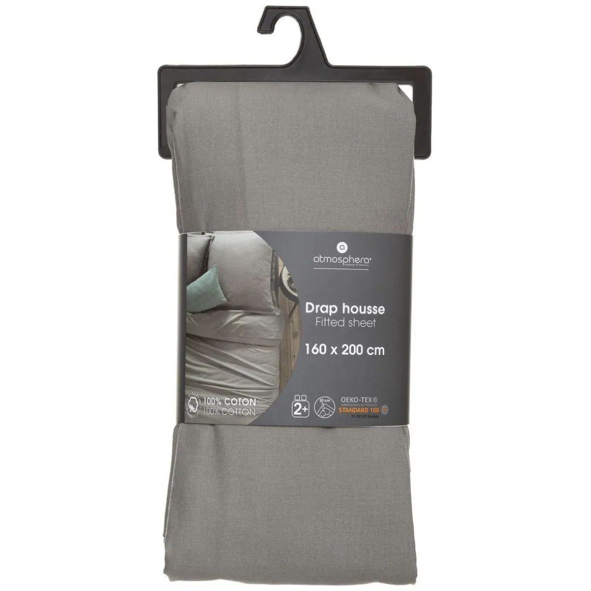 Drap Housse bonnet 30 cm 100% Coton Esther