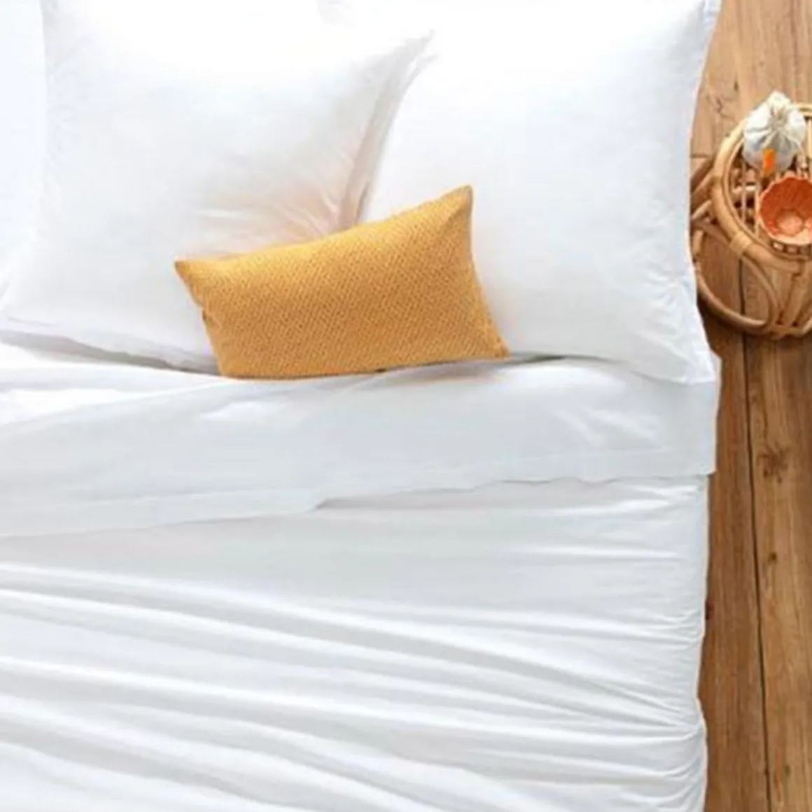 Drap Housse bonnet 30 cm 100% Coton Esther