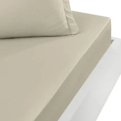 Drap housse bonnet 40 cm en percale coton SOFT PERCALE PLUS