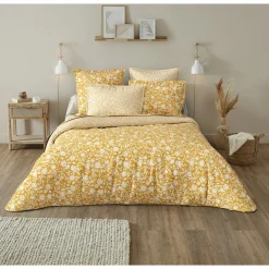 Drap housse en coton 52 fils imprimé ILA