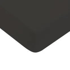 Drap housse en coton 57 fils uni