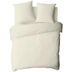 Drap housse en coton 57 fils uni bonnet 25cm