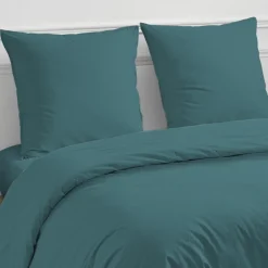 Drap housse en coton 57 fils uni bonnet 25cm