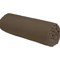Drap housse en coton 57 fils uni bonnet 25cm