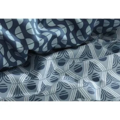 Drap housse en coton imprimé 57 fils SAPHIRE