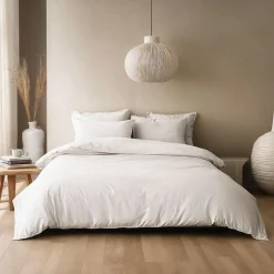 Drap housse Percale de coton thermorégulée