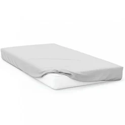 Drap housse uni en coton JERSEY, par Soleil d'ocre