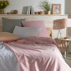 Drap housse uni en polycoton - collection permanente