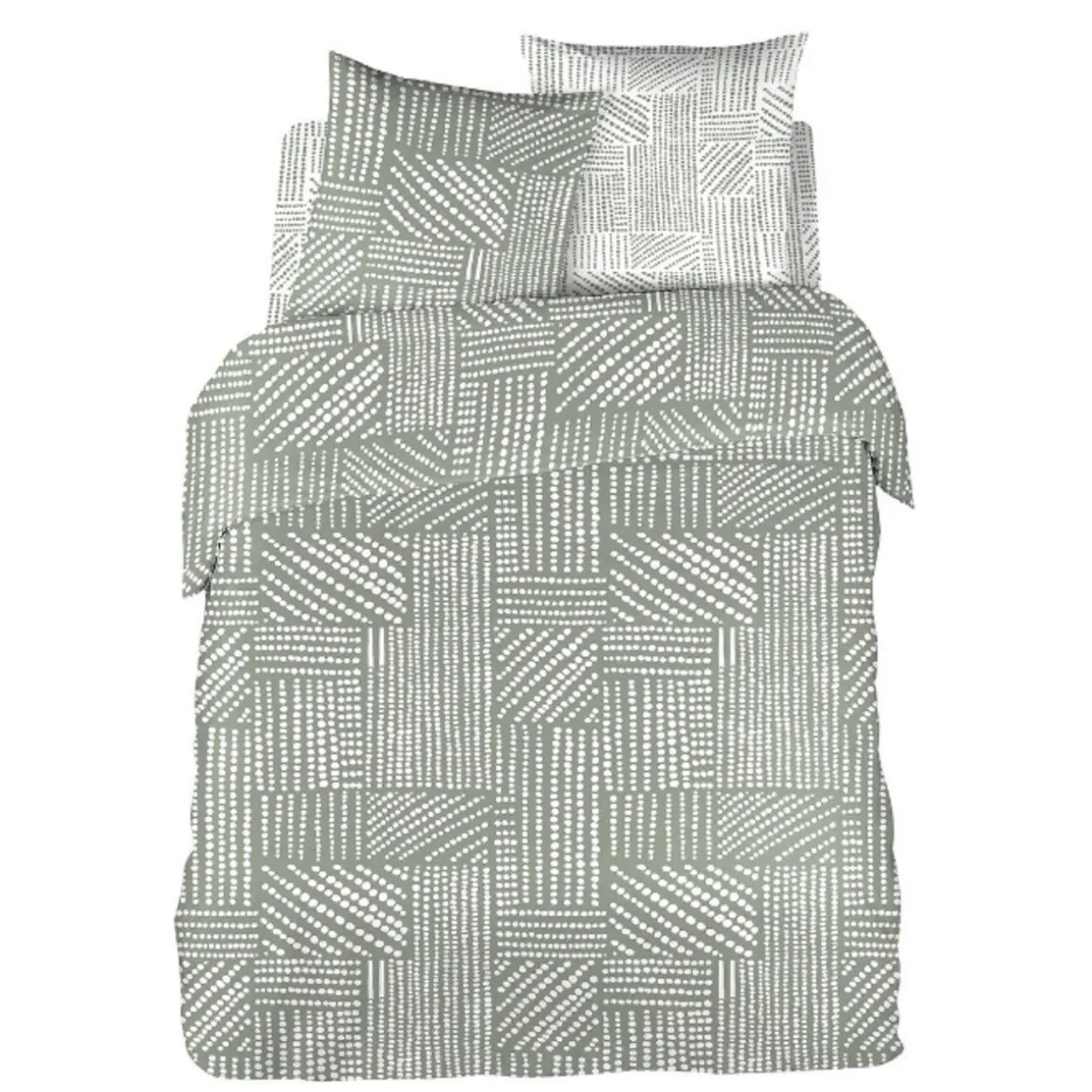 Drap plat en coton 57 fils JOYEUX