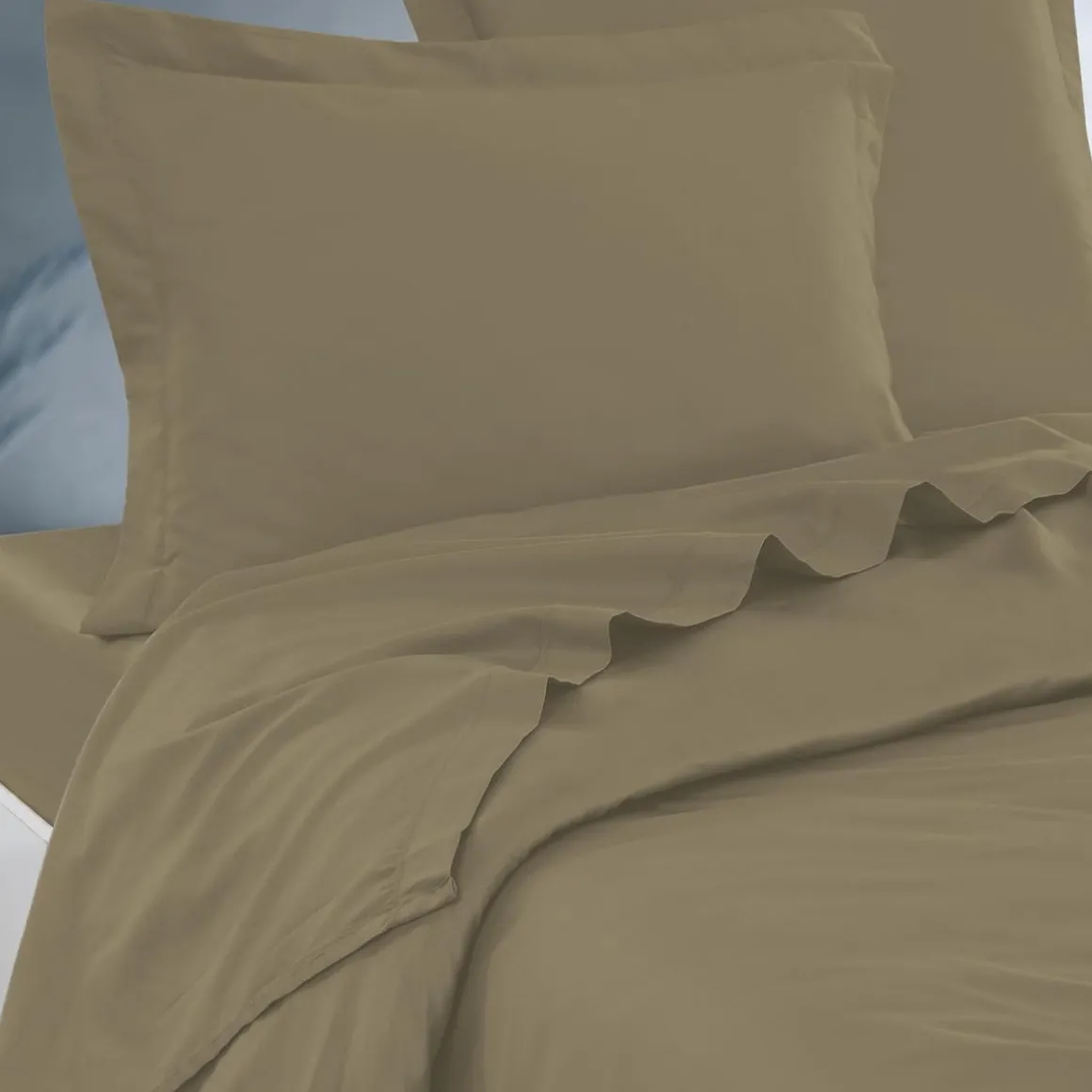 Drap plat en percale de coton SOFT PERCALE