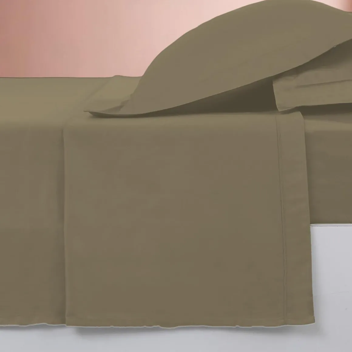 Drap plat en percale de coton SOFT PERCALE