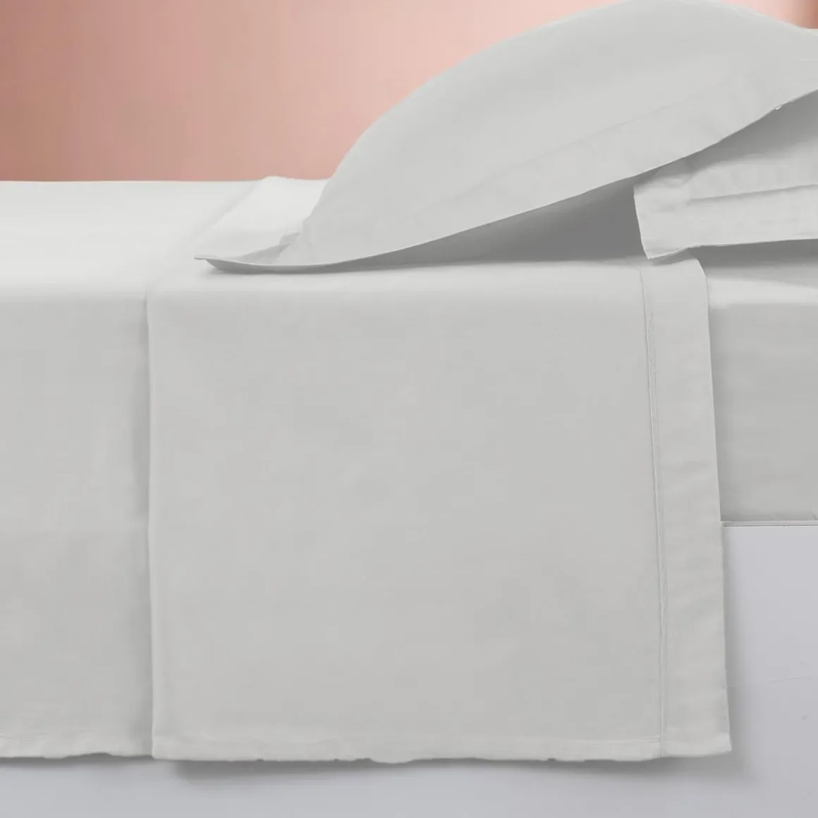 Drap plat en percale de coton SOFT PERCALE