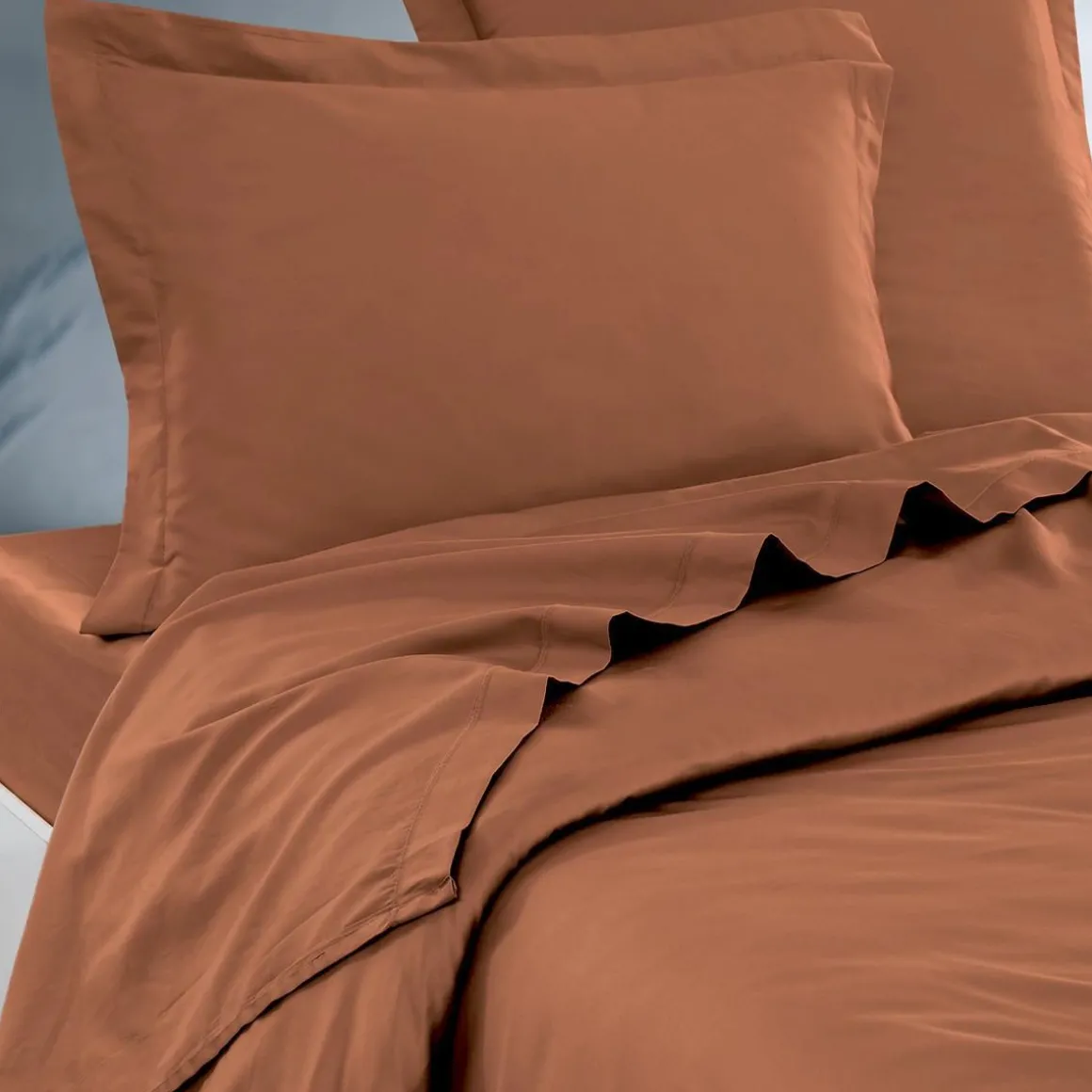 Drap plat en percale de coton SOFT PERCALE