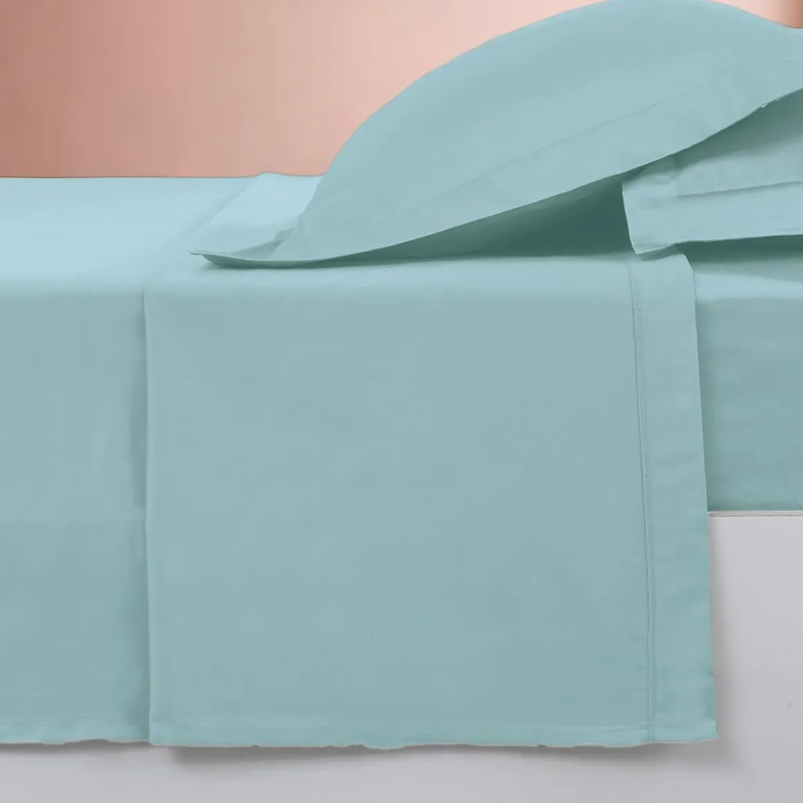 Drap plat en percale de coton SOFT PERCALE