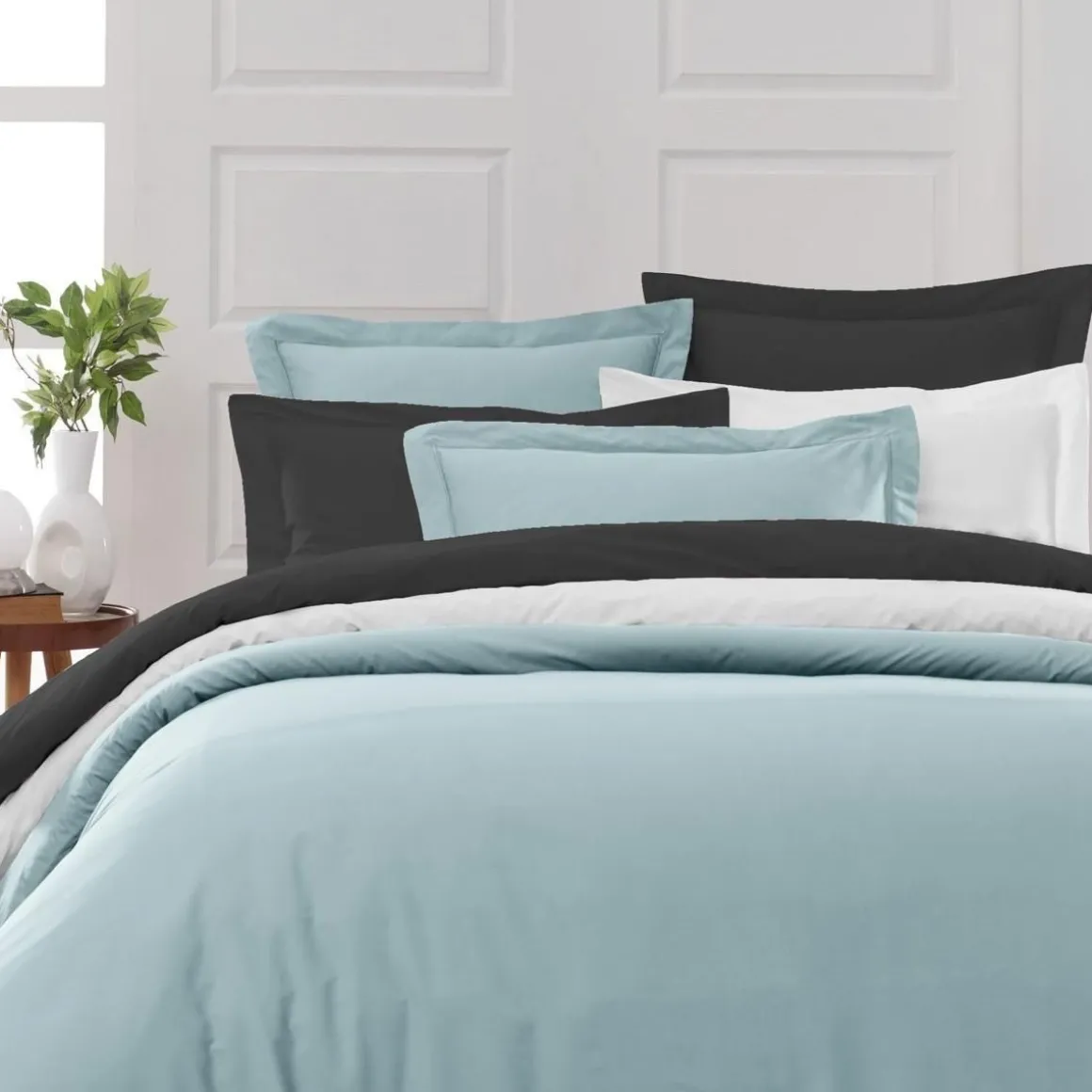 Drap plat en percale de coton SOFT PERCALE