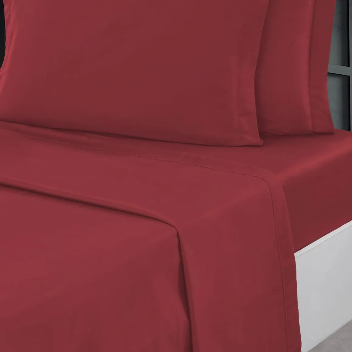 Drap plat en percale de coton SOFT PERCALE