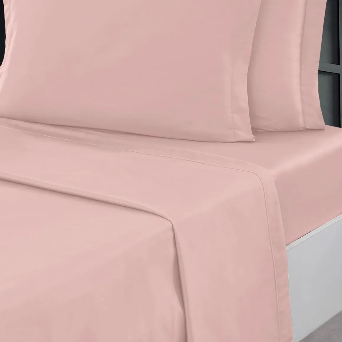 Drap plat en percale de coton SOFT PERCALE
