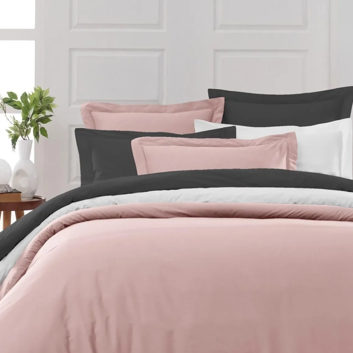 Drap plat en percale de coton SOFT PERCALE