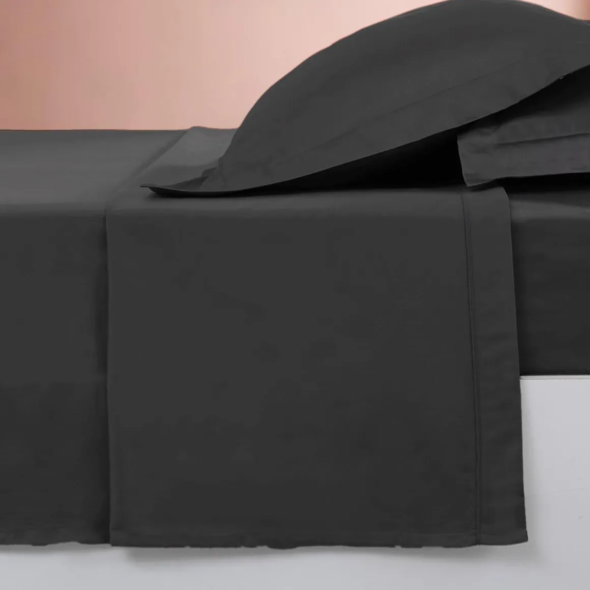 Drap plat en percale de coton SOFT PERCALE