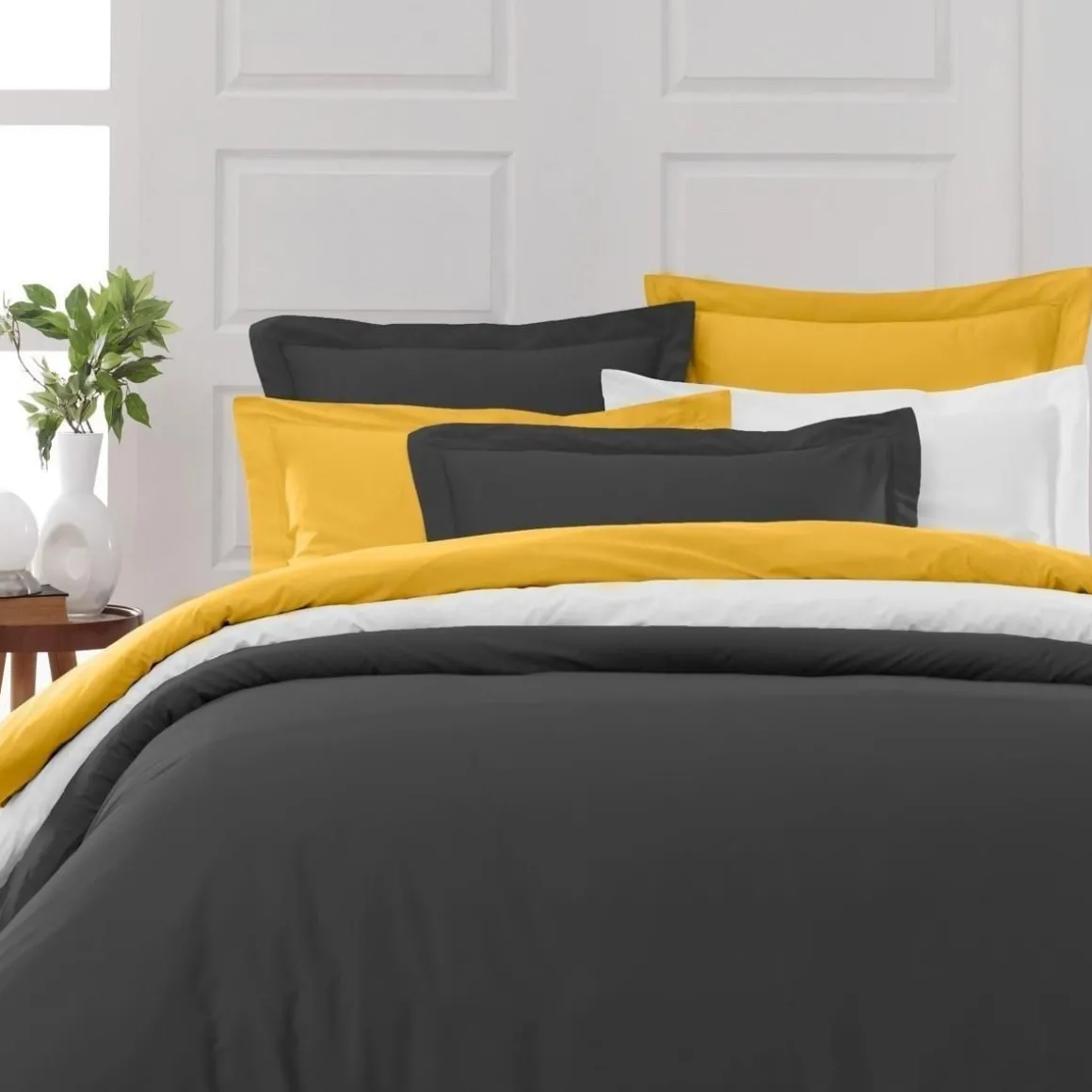 Drap plat en percale de coton SOFT PERCALE