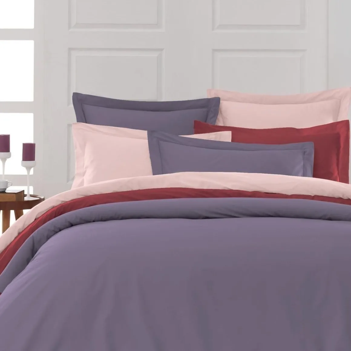 Drap plat en percale de coton SOFT PERCALE