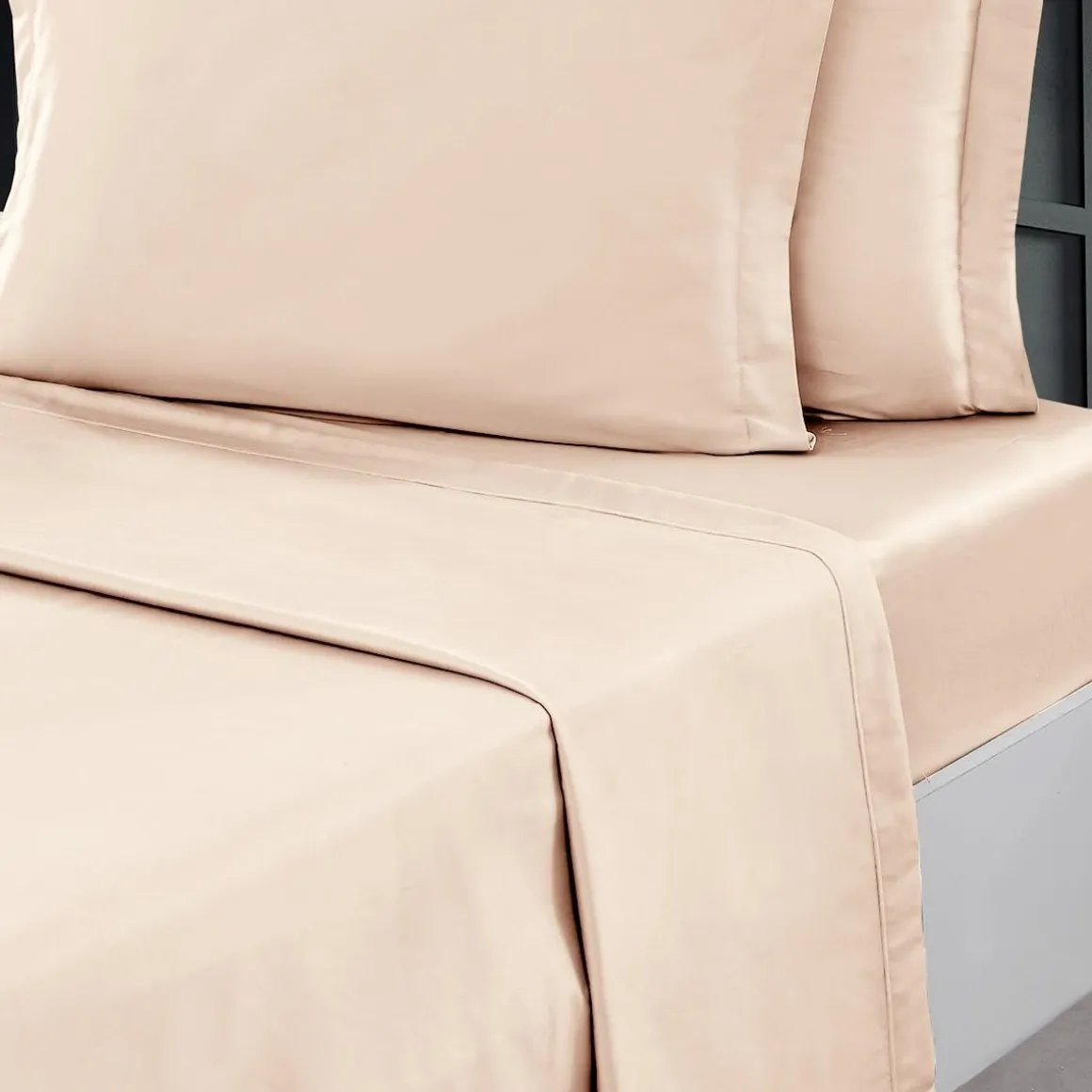 Drap plat en percale de coton SOFT PERCALE