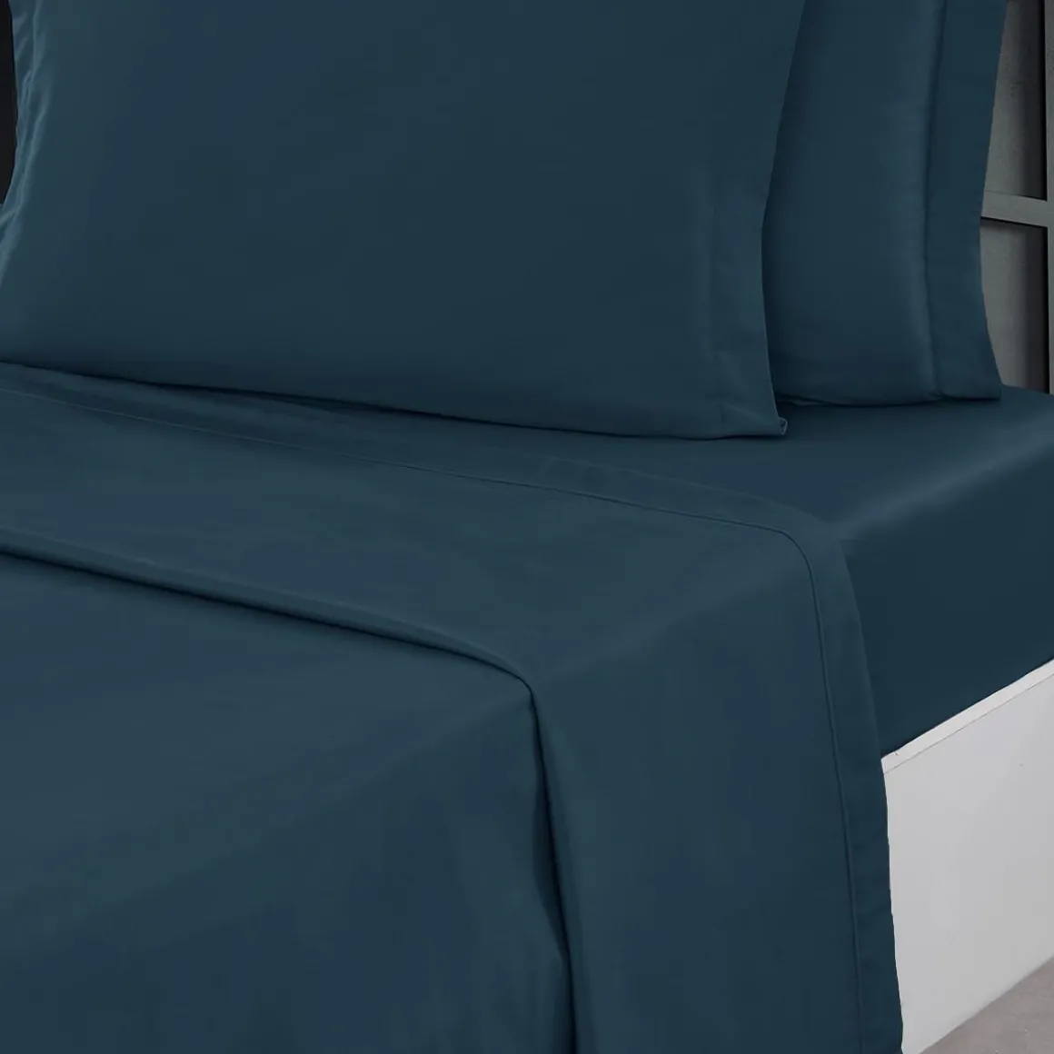 Drap plat en percale de coton SOFT PERCALE