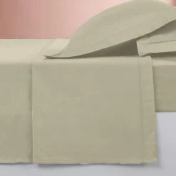 Drap plat en percale de coton SOFT PERCALE