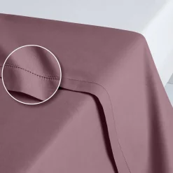 Drap plat uni en percale de coton 70 fils - collection permanente
