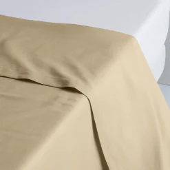 Drap plat uni en polycoton - collection permanente