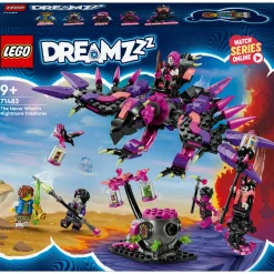 DREAMZzz 71483 - Les Créatures de la Sorcière des Cauchemars - Jouets Magiques - Construisez un Chaudron, un Loup ou un Corbeau