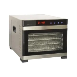 Déshydrateur fruits et légumes 6 plateaux inox - secco6pro