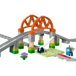 Duplo 10426 - Set d'Extension : Rails et Pont du Train