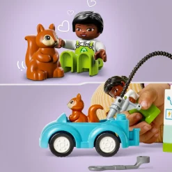 Duplo 10985 L'éolienne et la voiture électrique, Jouet Voiture pour Enfants Dès 2 Ans, Garçons et Filles, Jouets Éducatifs avec Figurines