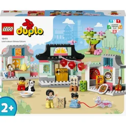 Duplo Ma ville 10411 Découvrir la culture chinoise, Jouet Éducatif, avec Figurine Panda, et Briques