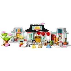 Duplo Ma ville 10411 Découvrir la culture chinoise, Jouet Éducatif, avec Figurine Panda, et Briques