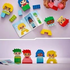 DUPLO My First 10415 Fortes Émotions et Grands Sentiments, Jouet pour Bébés, 23 Briques Colorées et 4 Personnages