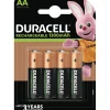 Duracell accu 4 piles AA 1300mah